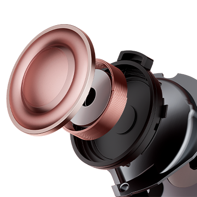 SOUNDPEATS Air6 Pro 11mm PU＋PMI複合振動板ドライバー